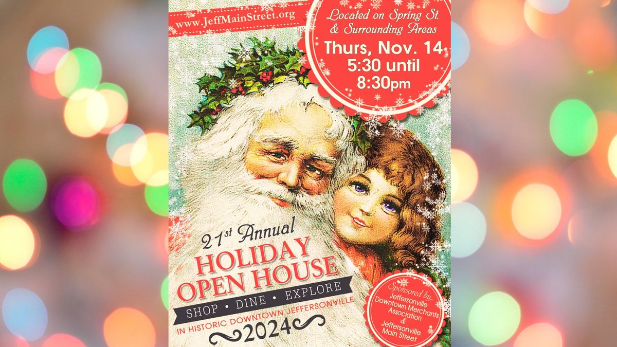 Holiday Open House in Historic Downtown Jeffersonville!