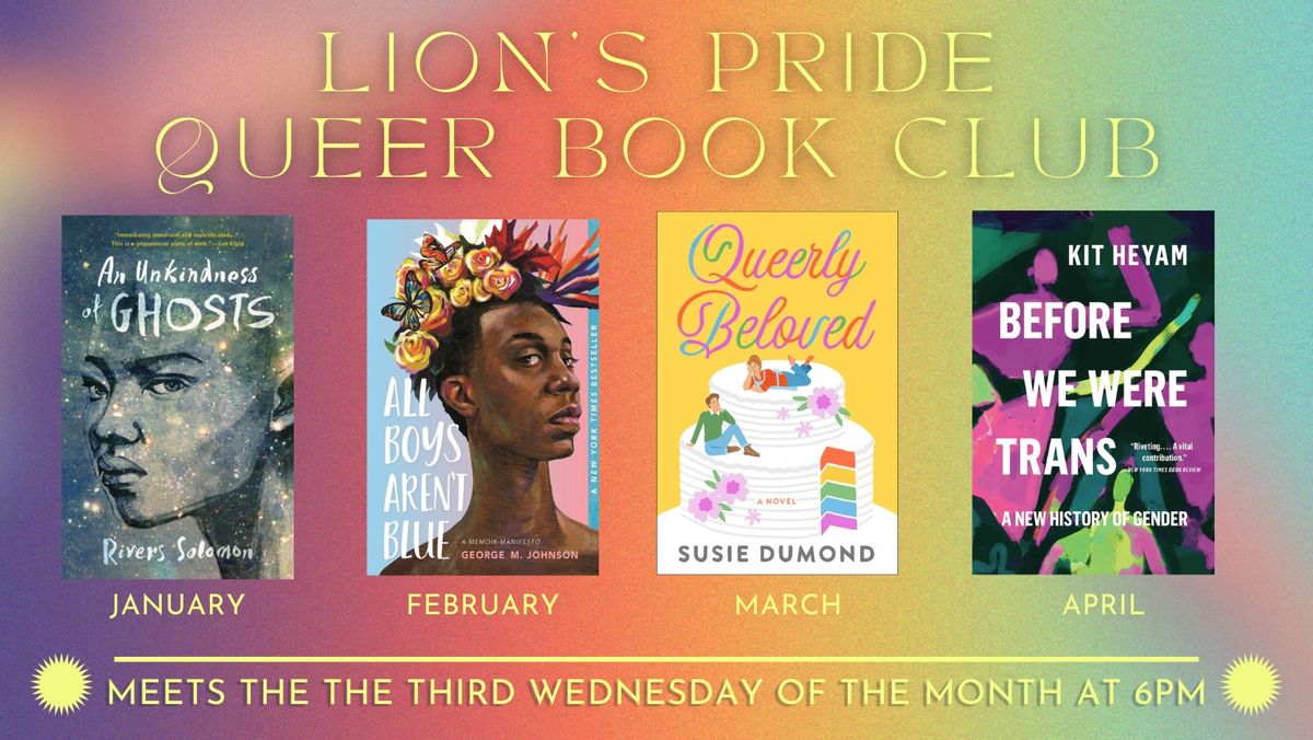 Lion's Pride Queer Book Club