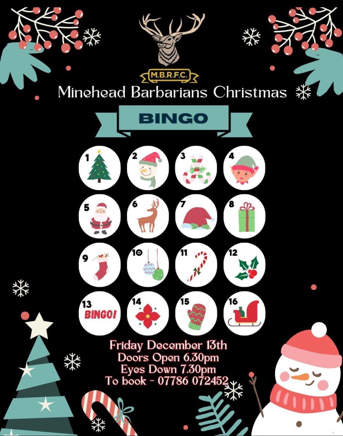 Christmas family Bingo 