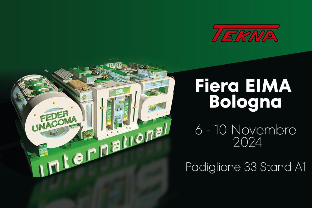 Tekna alla Fiera EIMA di Bologna: Venite a Trovarci!