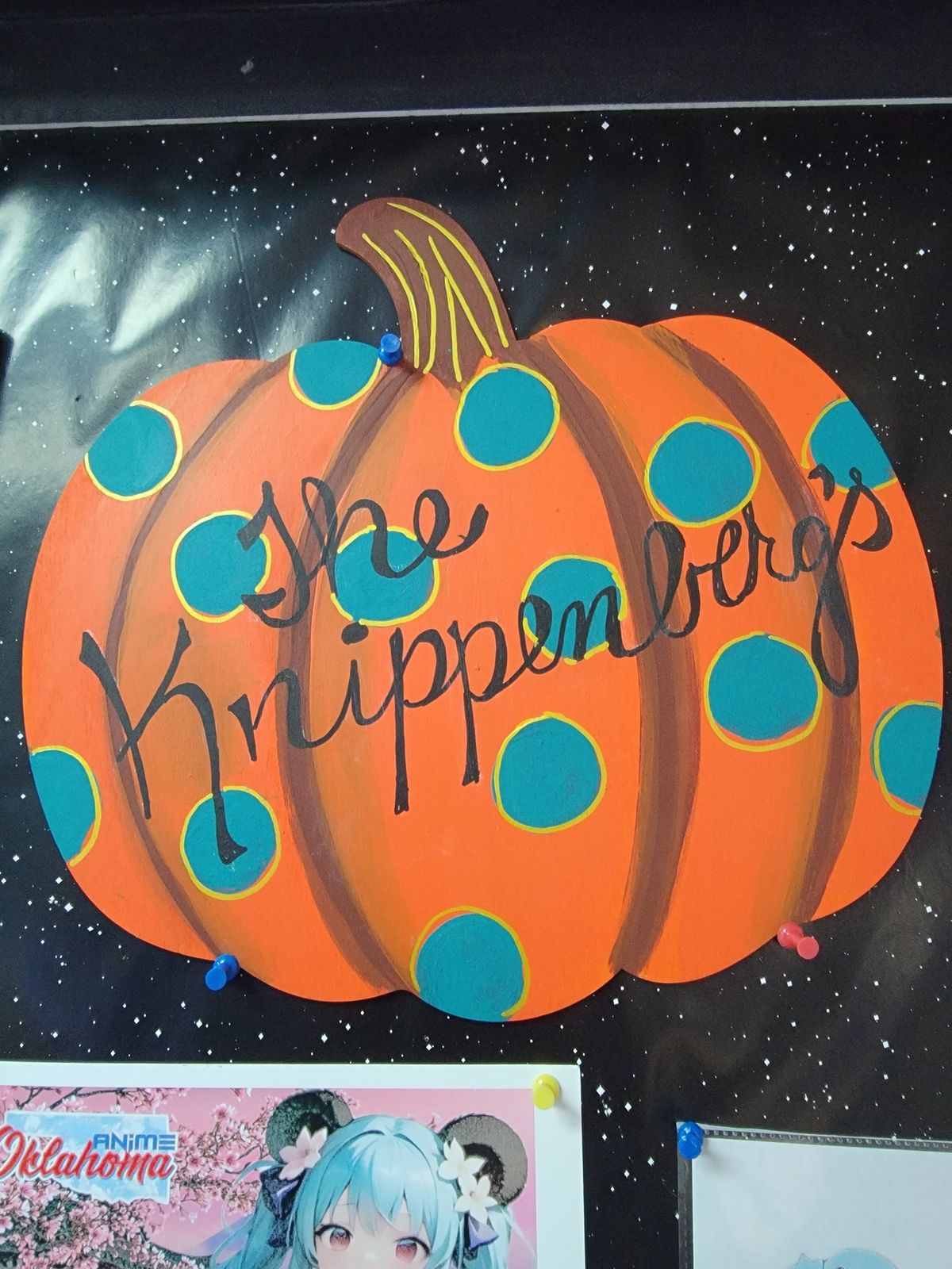 Wooden Pumpkin painting session