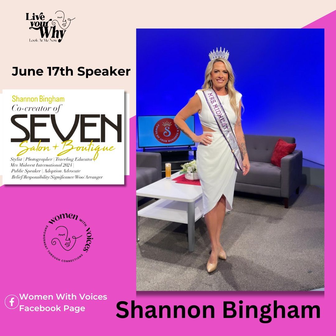 Women with Voices Event Shannon Bingham
