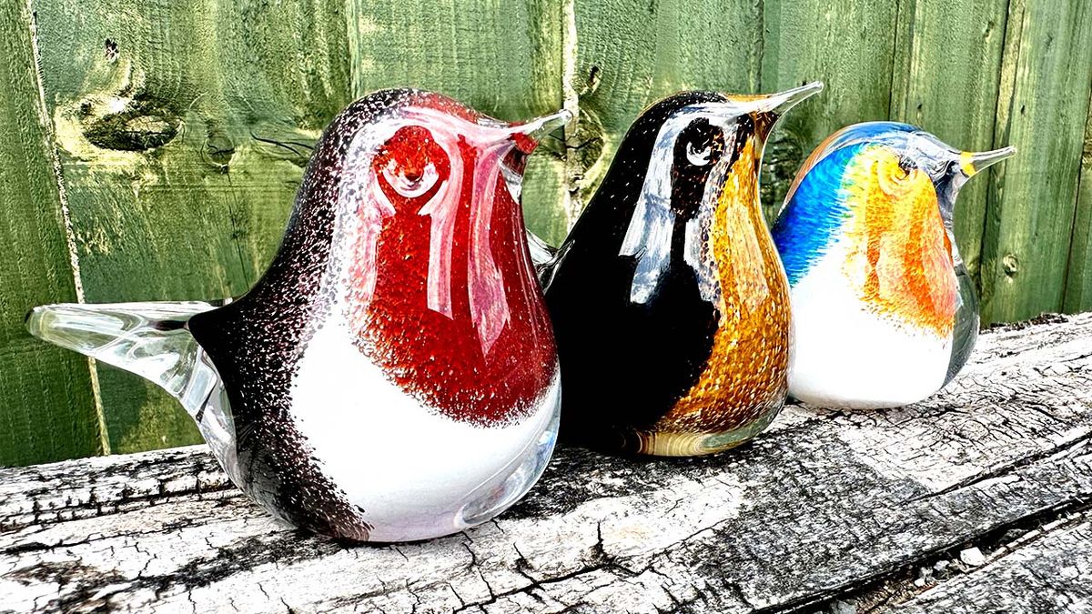 Make A Glass Bird Workshop | Teign Valley Glass Studio