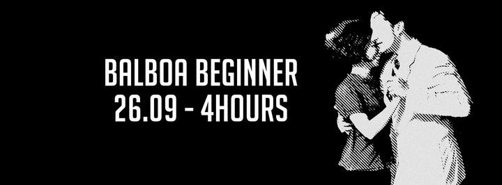 Balboa Beginner Workshop (26\/09) - 4 hours