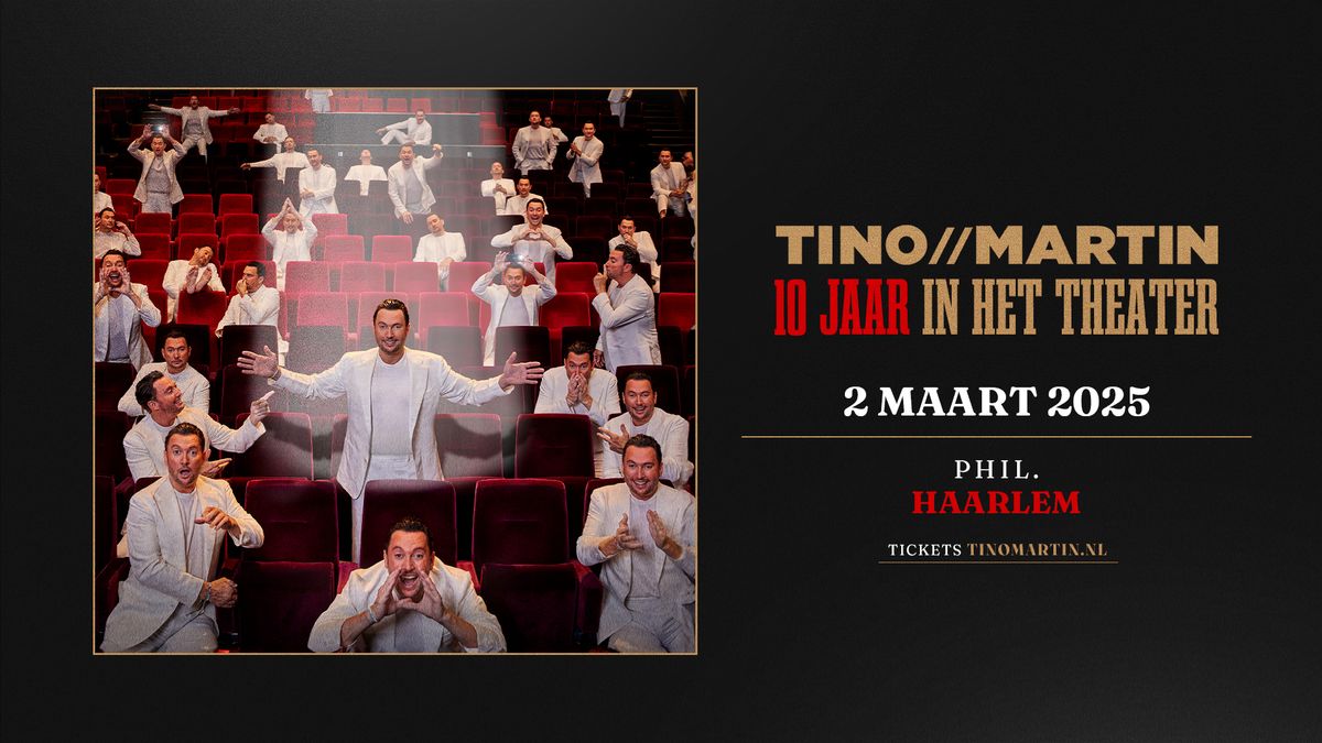 Tino Martin in PHIL., Haarlem