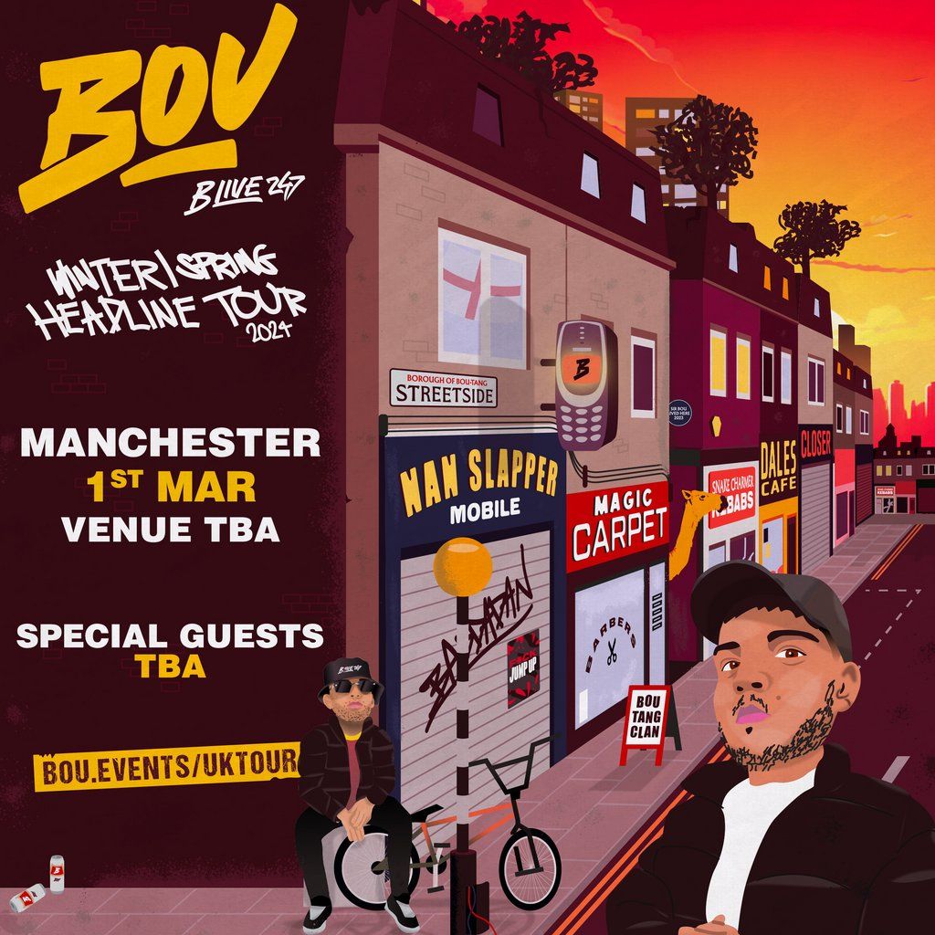 Bou - Manchester - Winter\/Spring Headline Tour 2024