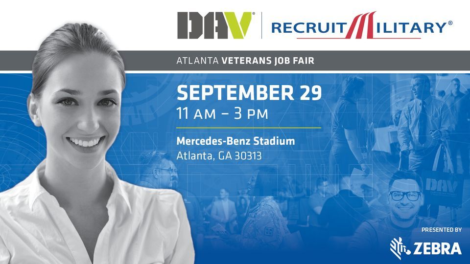 DAV RecruitMilitary Atlanta Veterans Job Fair, MercedesBenz Stadium