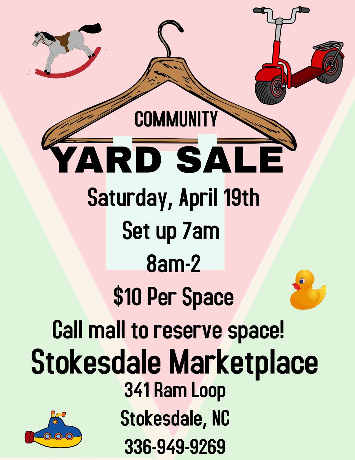 Spring yardsale