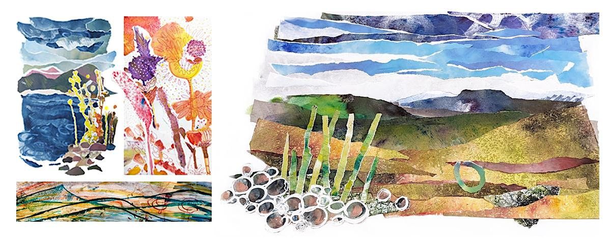 Mixed Media Landscapes Drawing Workshop