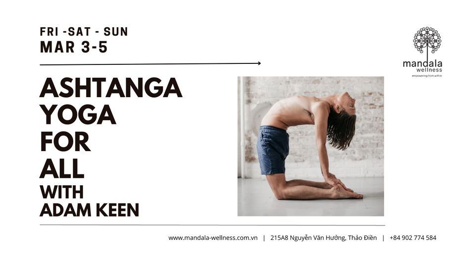March 2023 | Ashtanga for All with Adam Keen