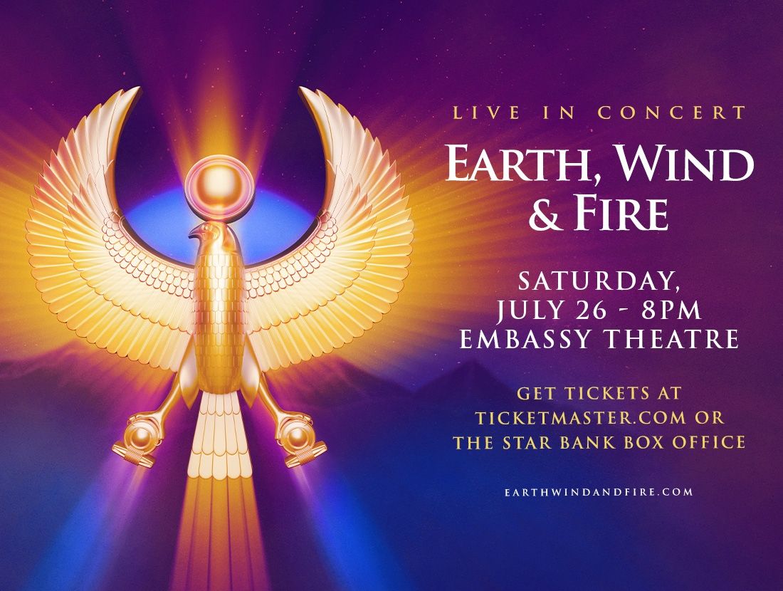 Earth, Wind & Fire at Live Oak Bank Pavilion