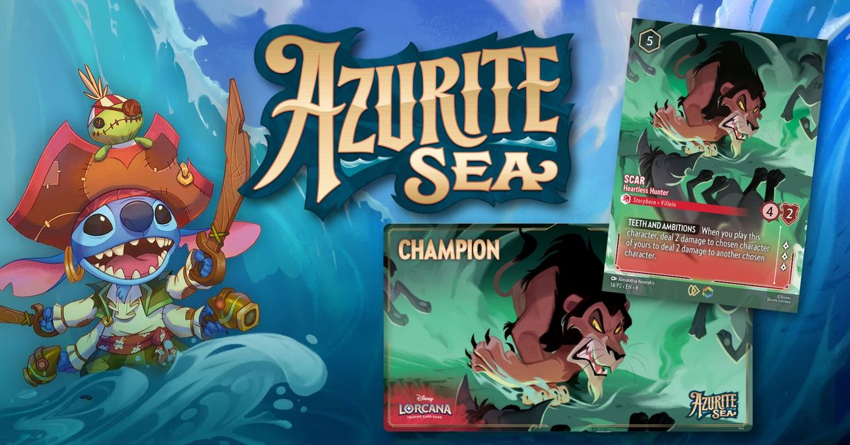 Disney Lorcana : Azurite Sea Store Championship