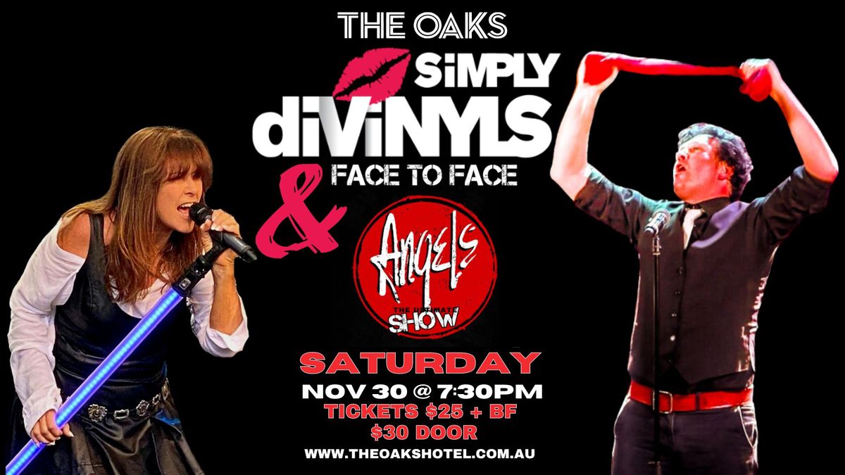 SIMPLY DIVINYLS & FACE TO FACE ANGELS SHOW