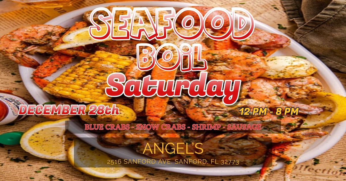 Seafood Boil Saturday