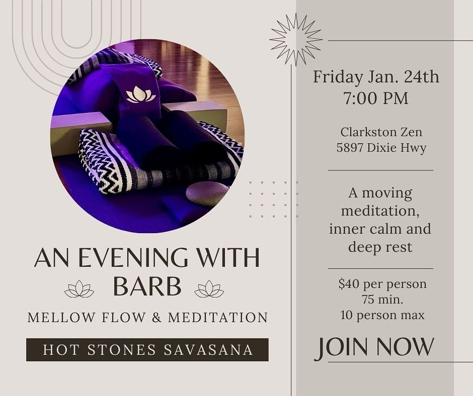 Savasana & Hot Stones with Barb