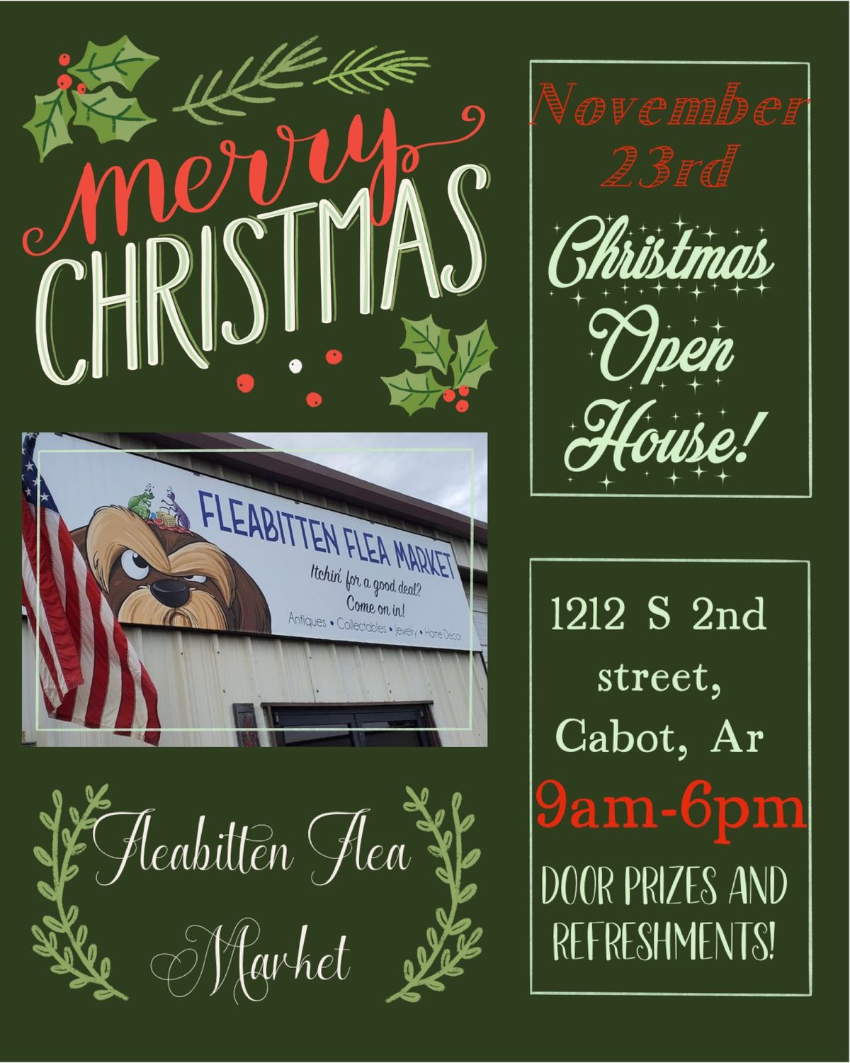 Fleabitten's Annual Christmas Open House