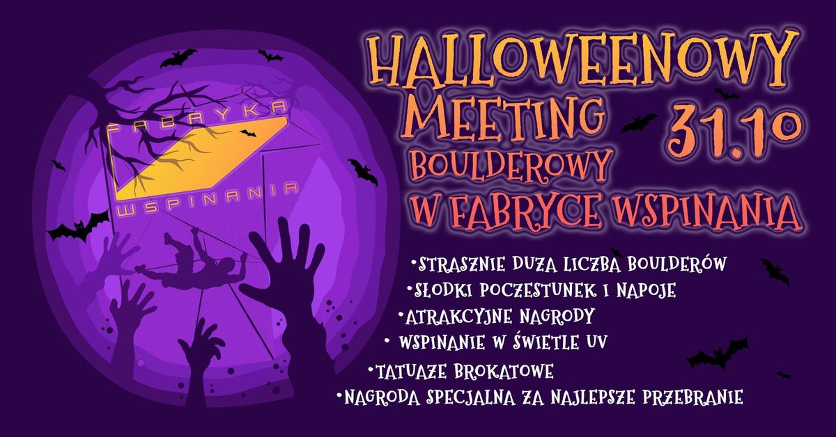 Halloweenowy Meeting Boulderowy