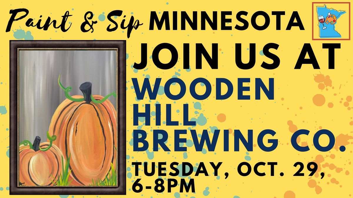 October 29 Paint & Sip at Wooden Hill Brewing Co.