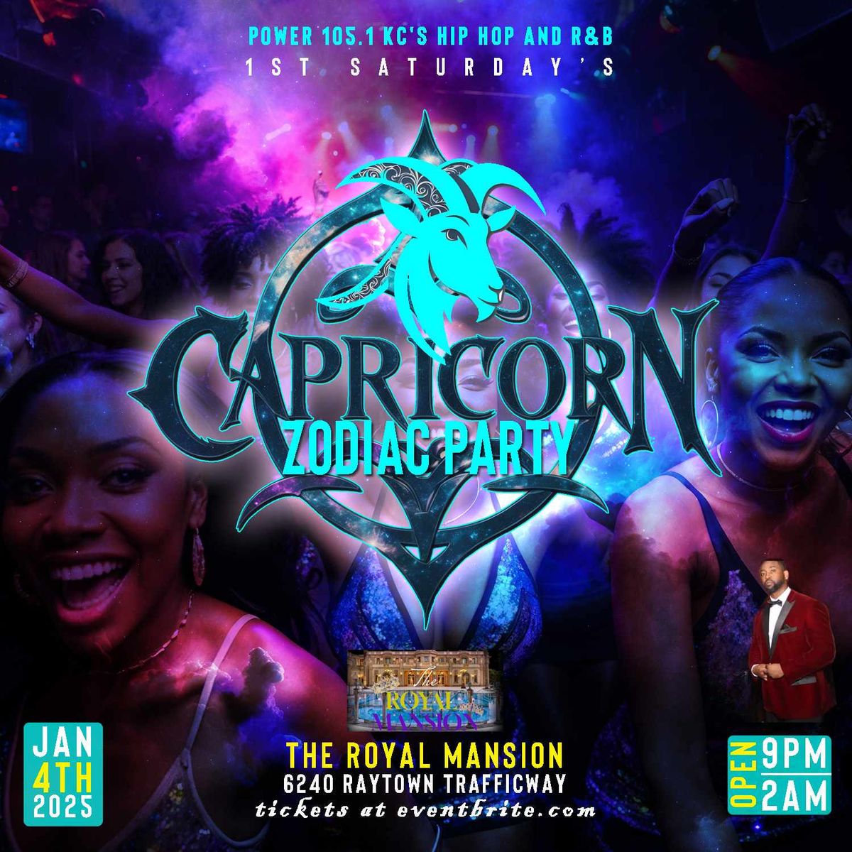 Power 105.1 Presents 1st Saturdays Capricorn Zodiac Party