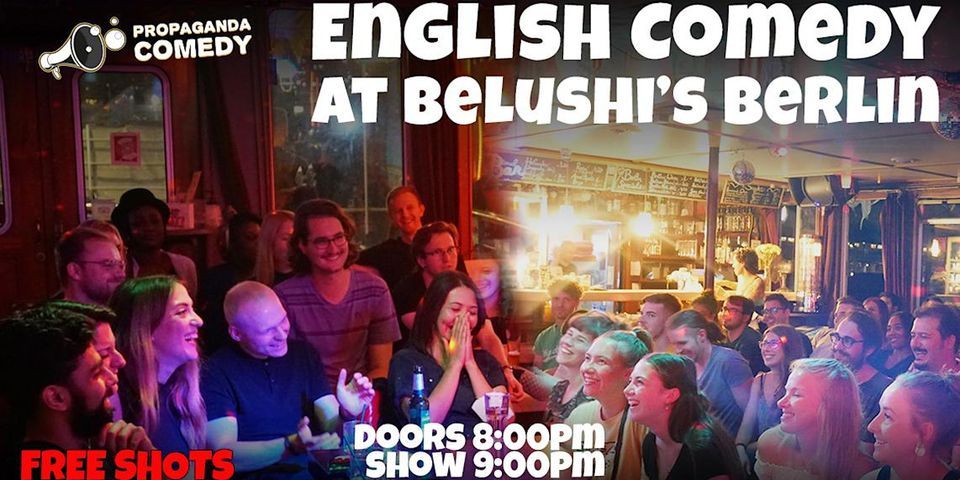 EXPATS in BERLIN #46  - English Comedy SHOW