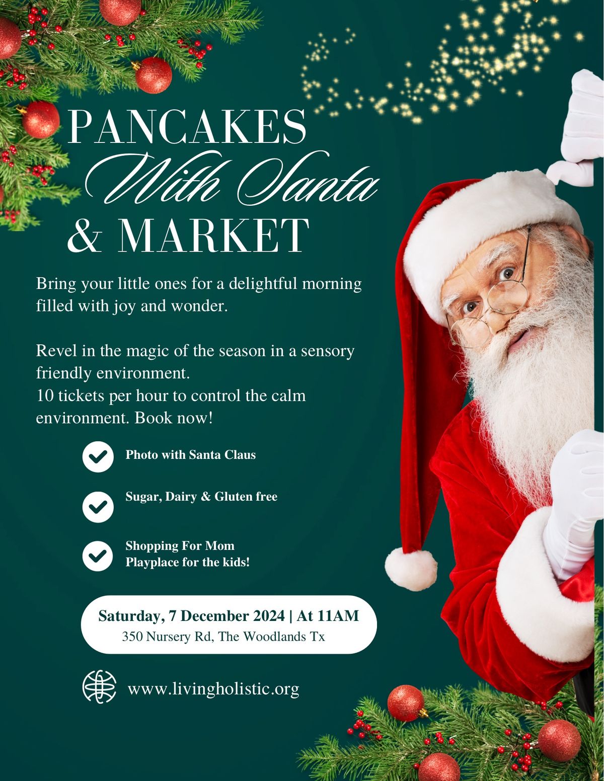 Pancakes with Santa