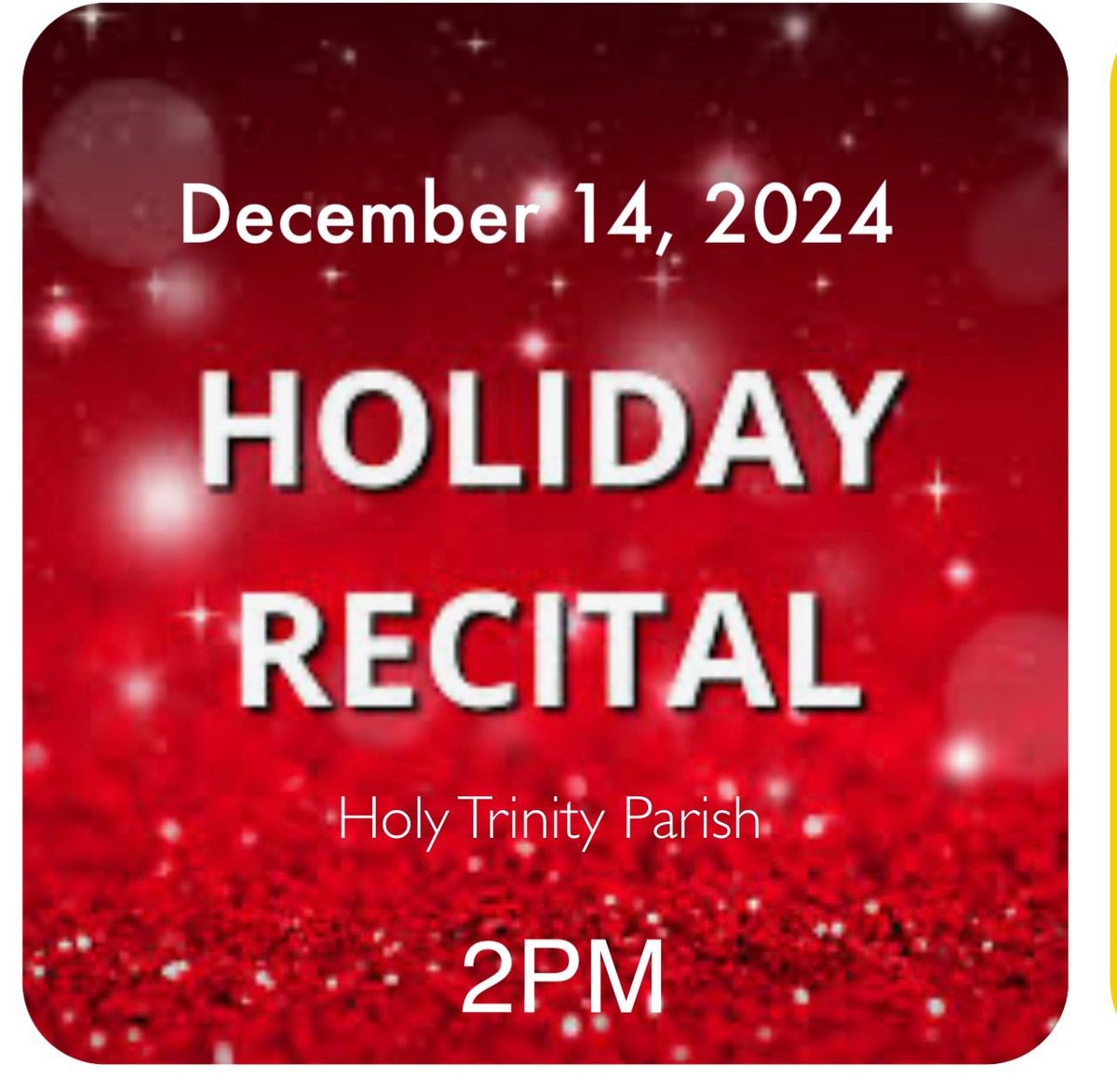 Holiday Recital 