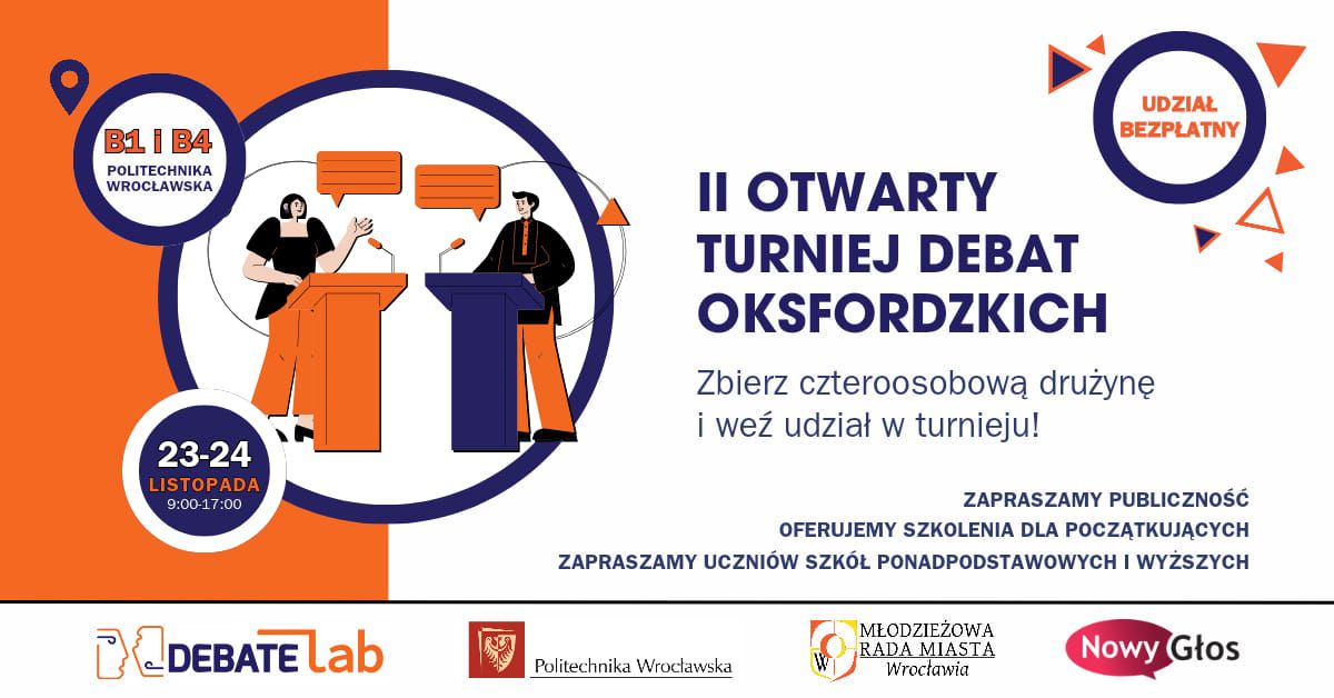 II Otwarty Turniej Debat Oksfordzkich