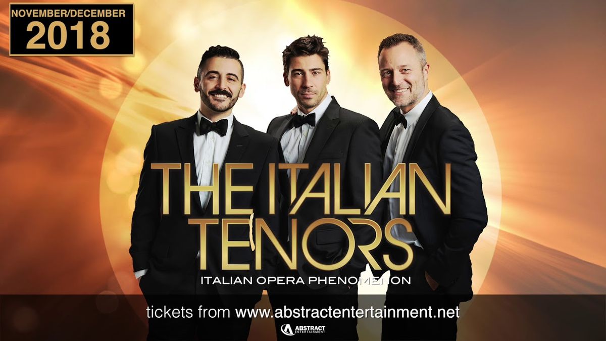 The Three Italian Tenors at Thalian Hall