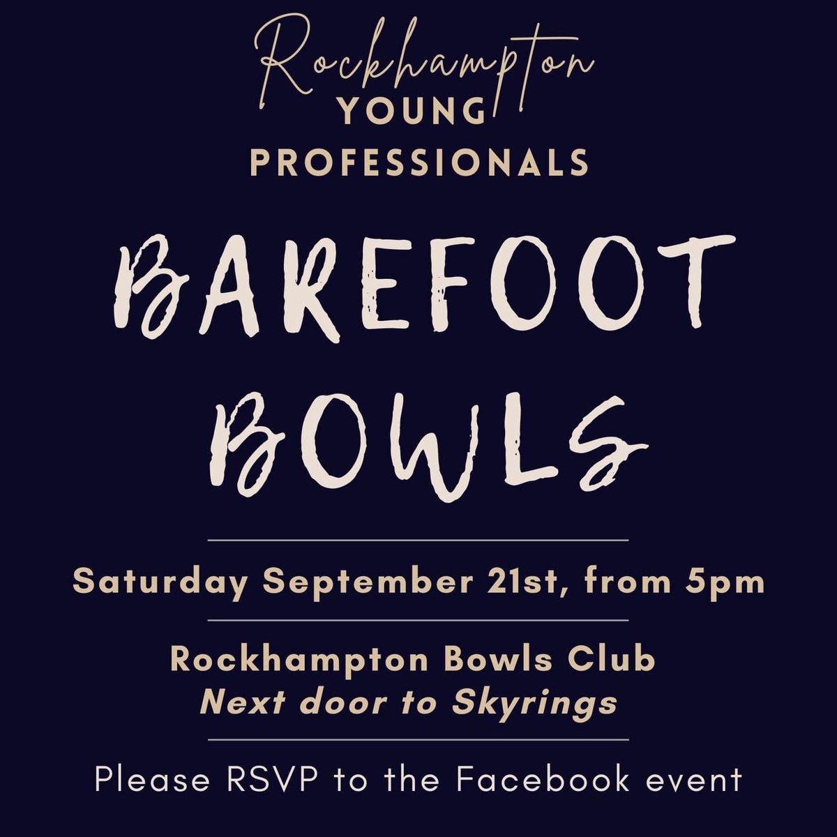 RYP Saturday Night Barefoot Bowls