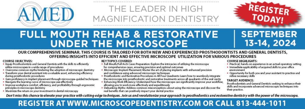 Full Mouth Rehab and Restorative Dentistry Under the Microscope