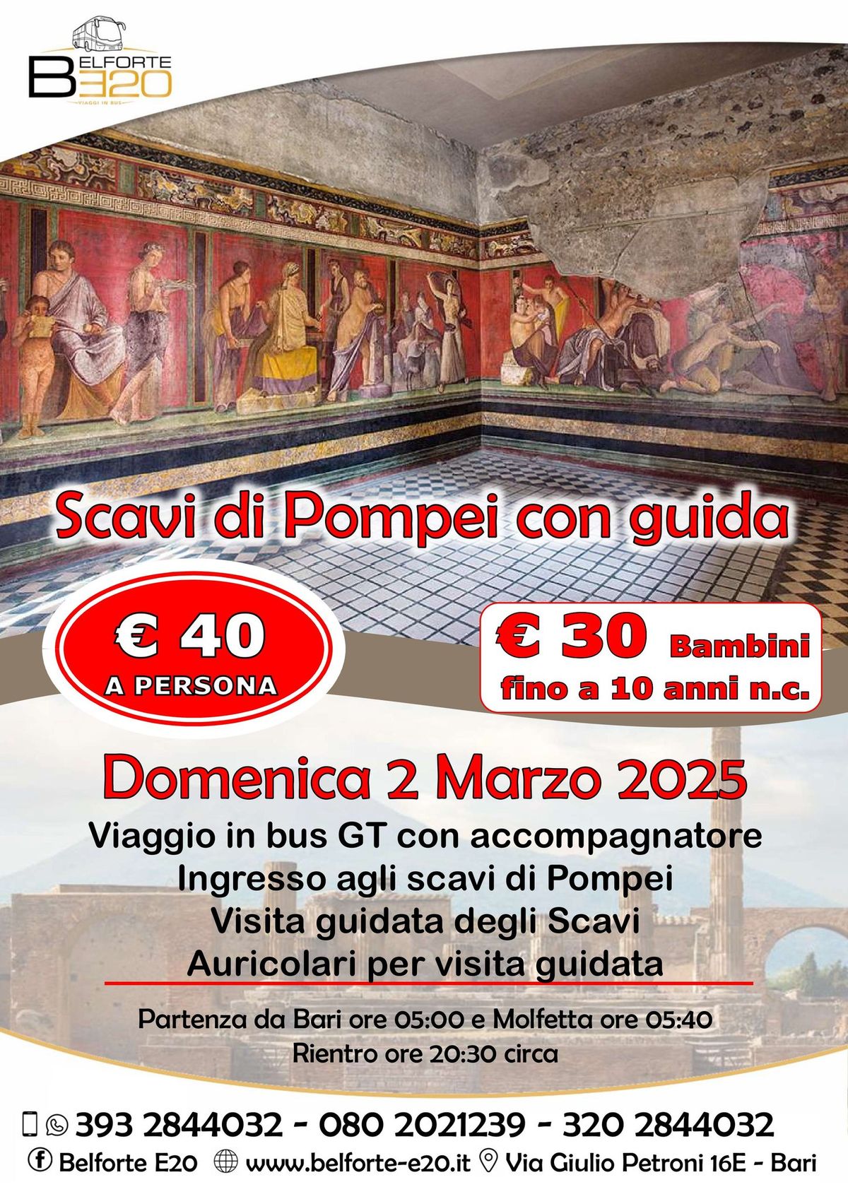 SCAVI DI POMPEI 2 MARZO 2025