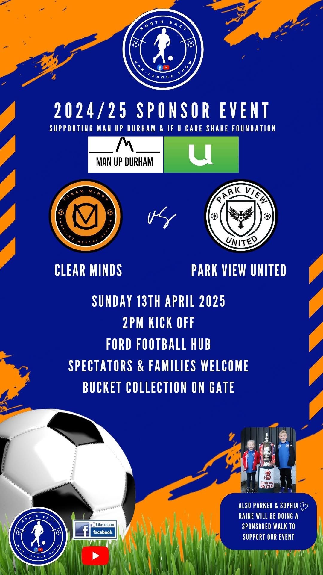 Clear Minds vs Park View United