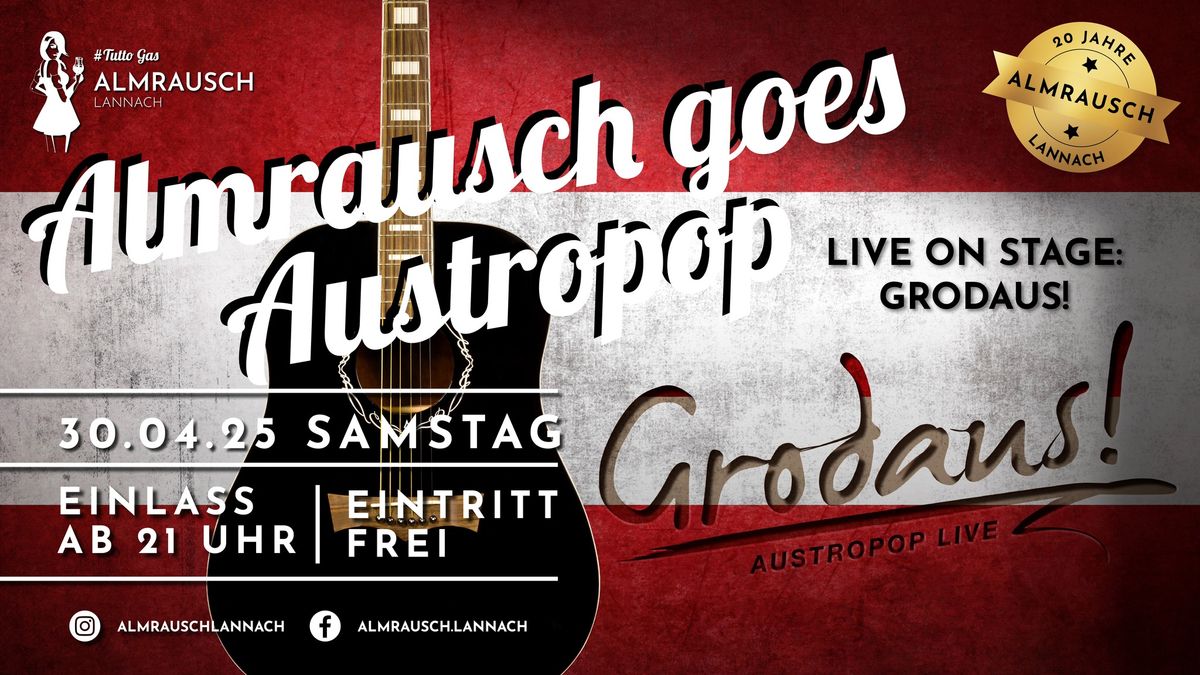 ALMRAUSCH goes AUSTROPOP - Live on Stage: GRODAUS