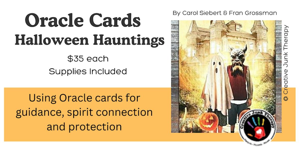 Oracle Cards  and Halloween Hauntings