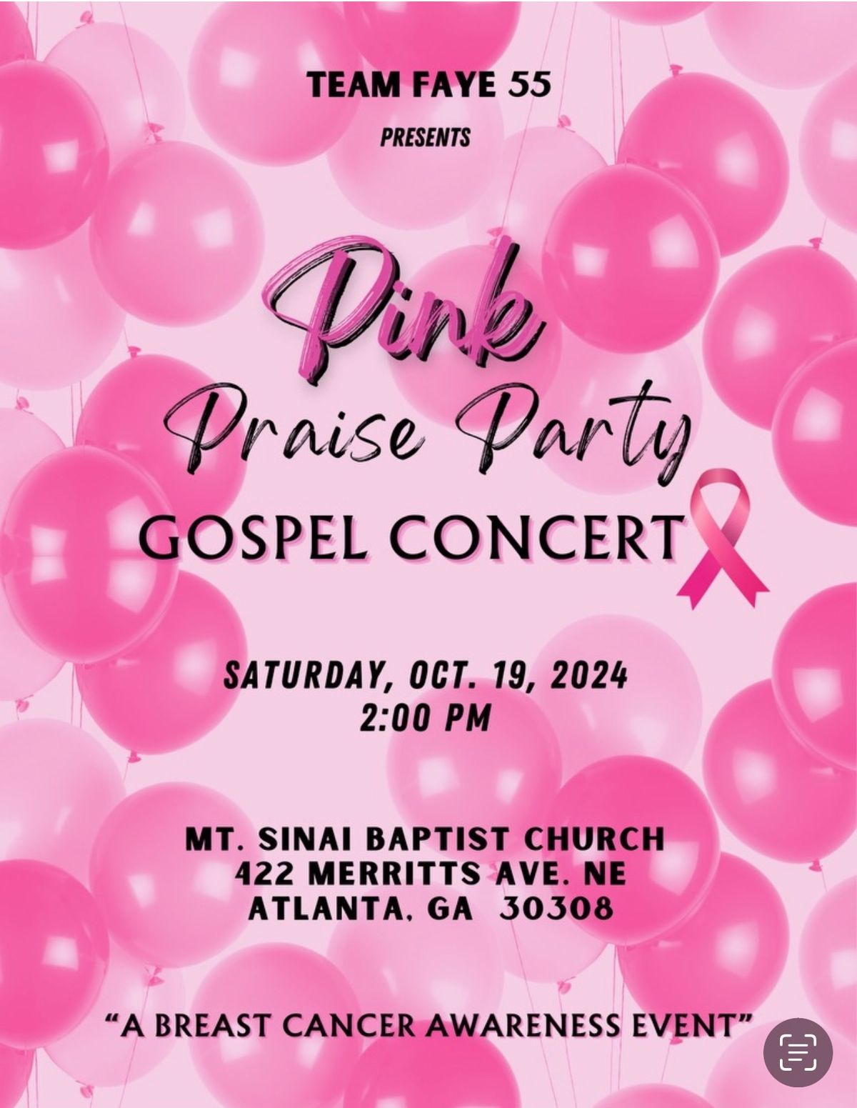 Pink Praise Party 