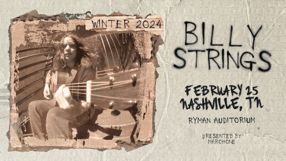 Billy Strings - Greensboro, NC