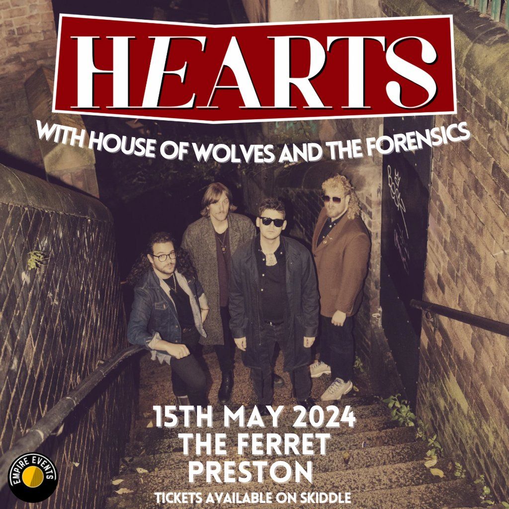 Hearts at The Ferret