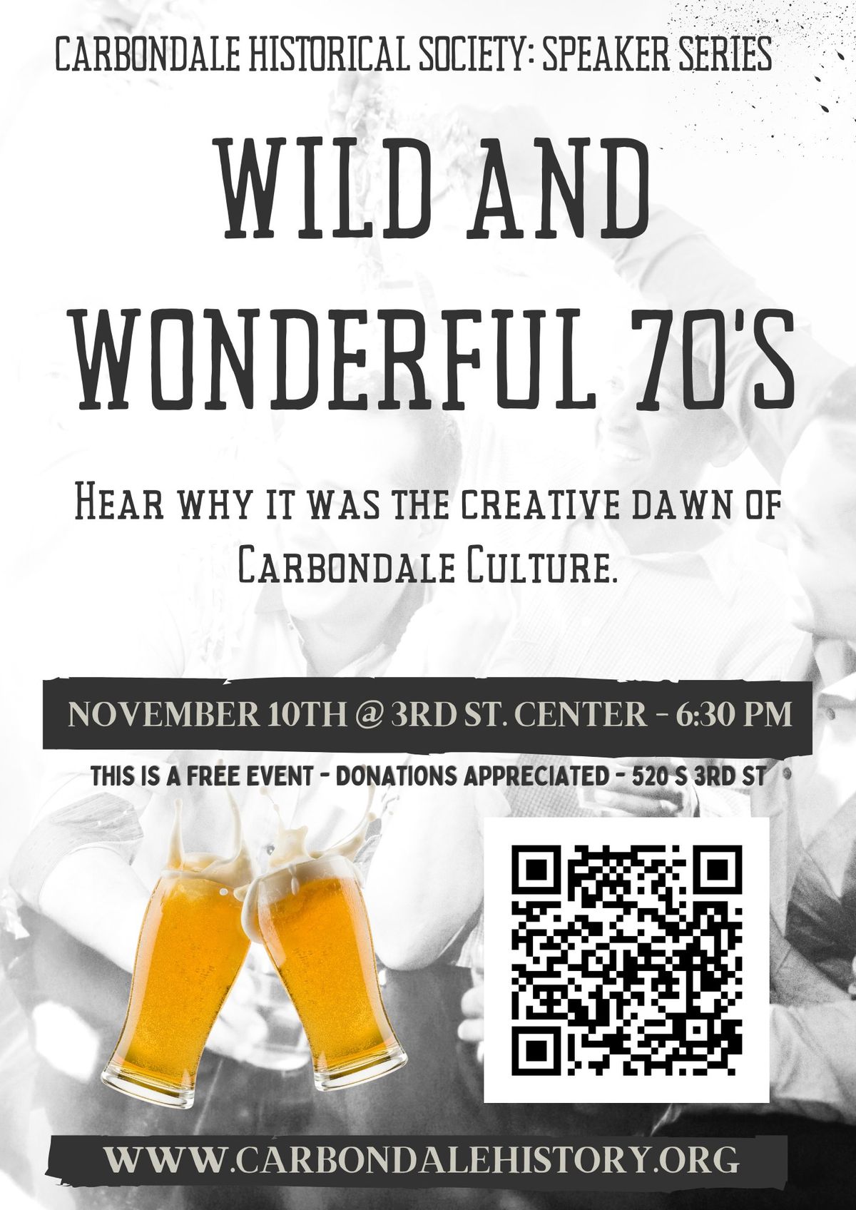 Wild and Wonderful 70's speaker event