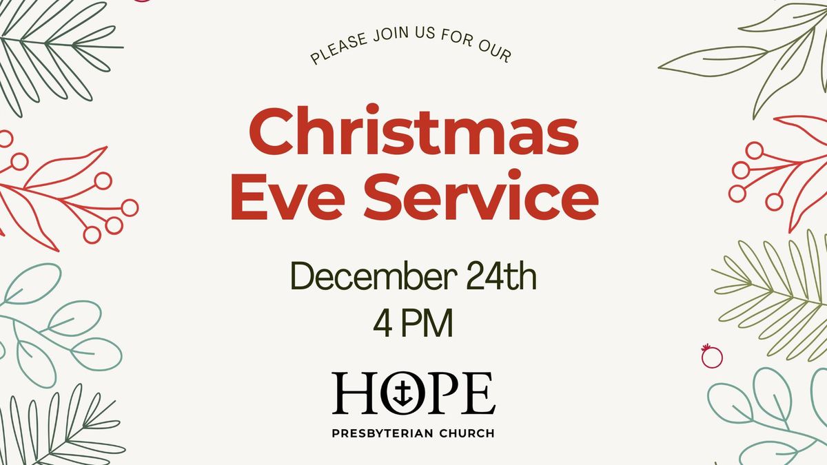 Christmas Eve Service 