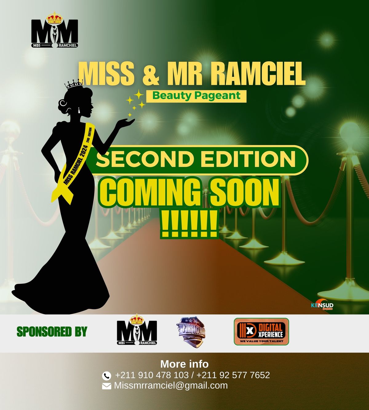 Miss and Mr Ramciel beauty pageant Second Edition