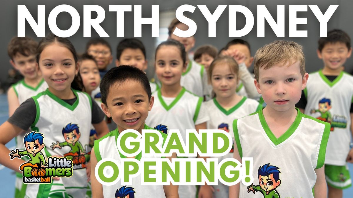 GRAND OPENING - Little Boomers Basketball North Sydney