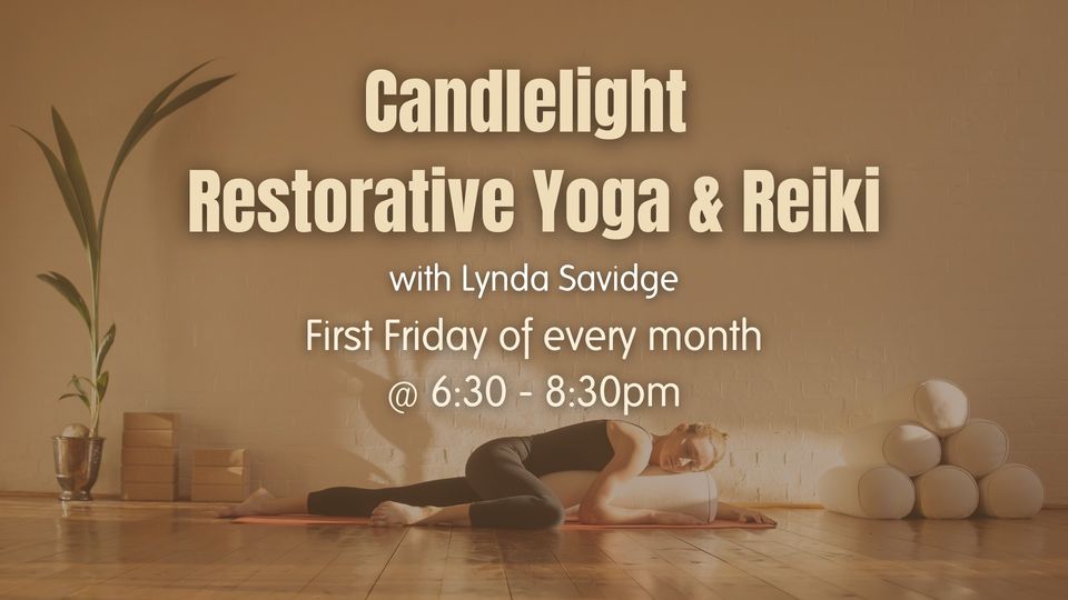 Candlelight Restorative Yoga and Reiki