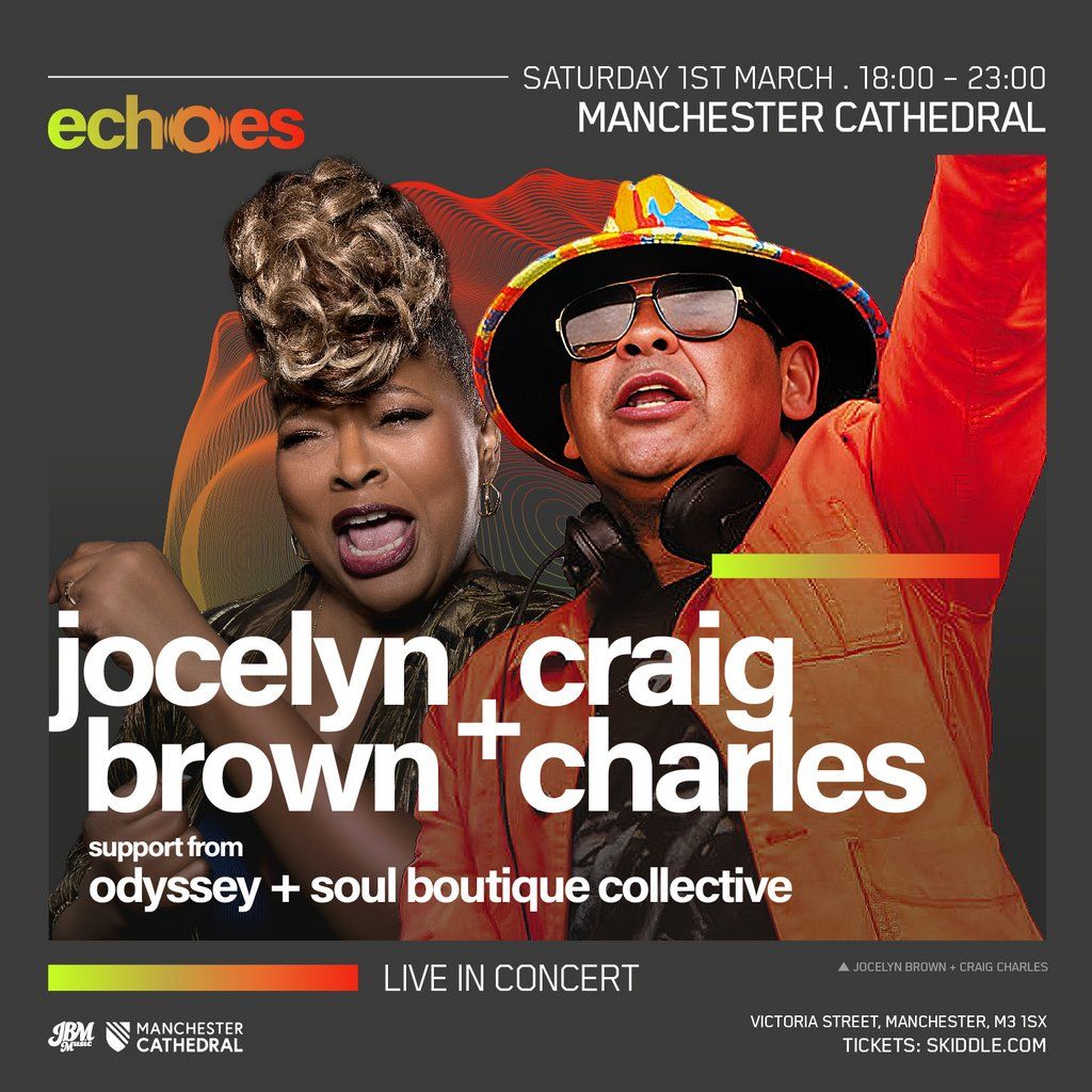 Jocelyn Brown, Craig Charles & Odyssey at Manchester Cathedral