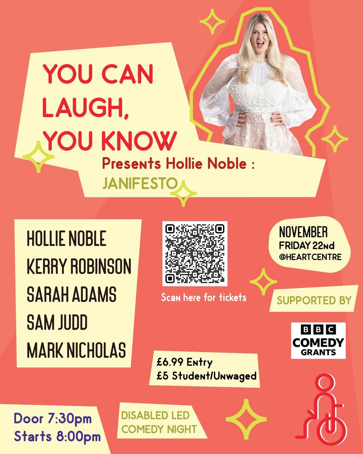 You Can Laugh You Know Presents Hollie Noble: Janifesto