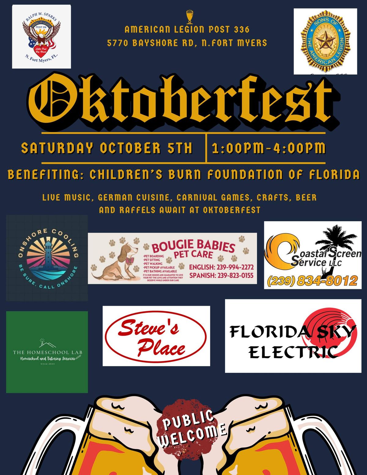 Oktoberfest Benefiting the Children's Burn Foundation of Florida