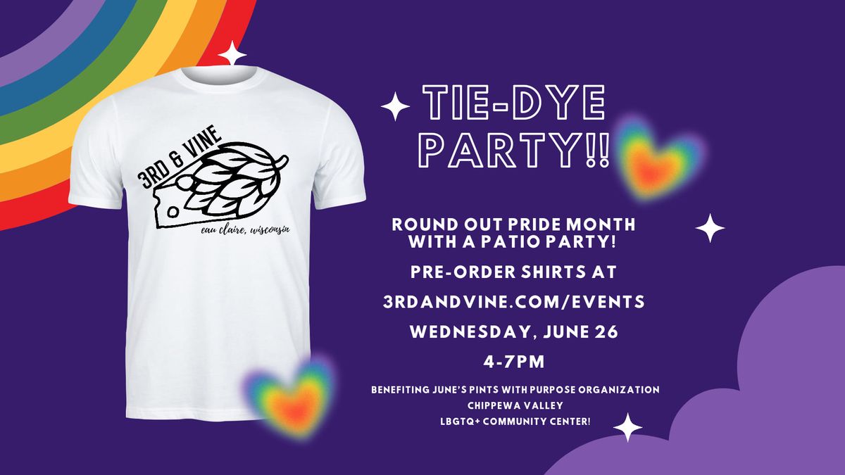 Tie-Dye Patio Party!