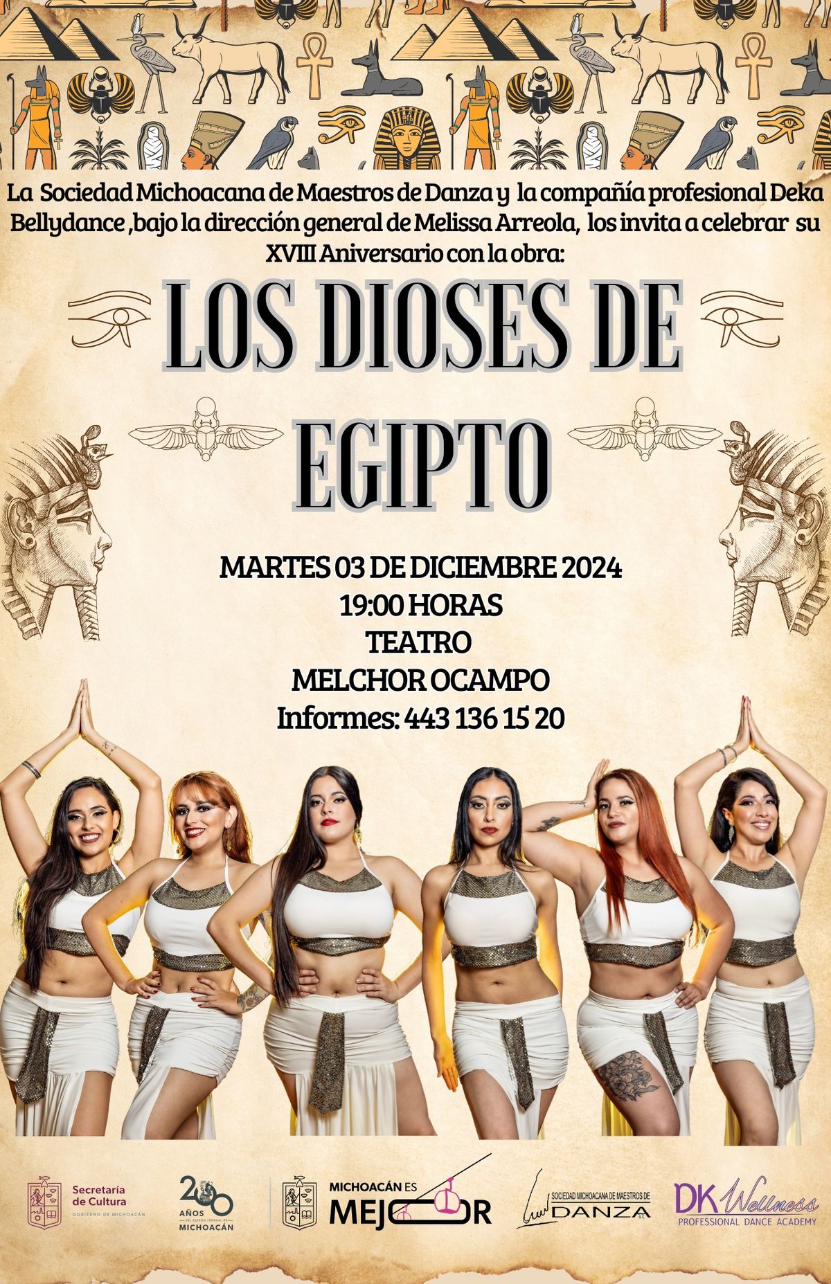 LOS DIOSES DE EGIPTO - XVII aniversario Deka Bellydance