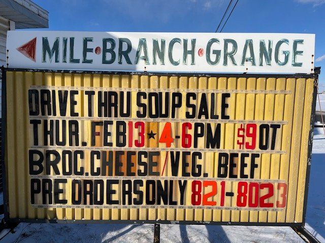 Drive-Thru Soup Sale