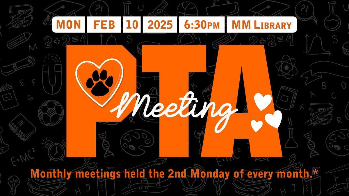 February PTA Meeting