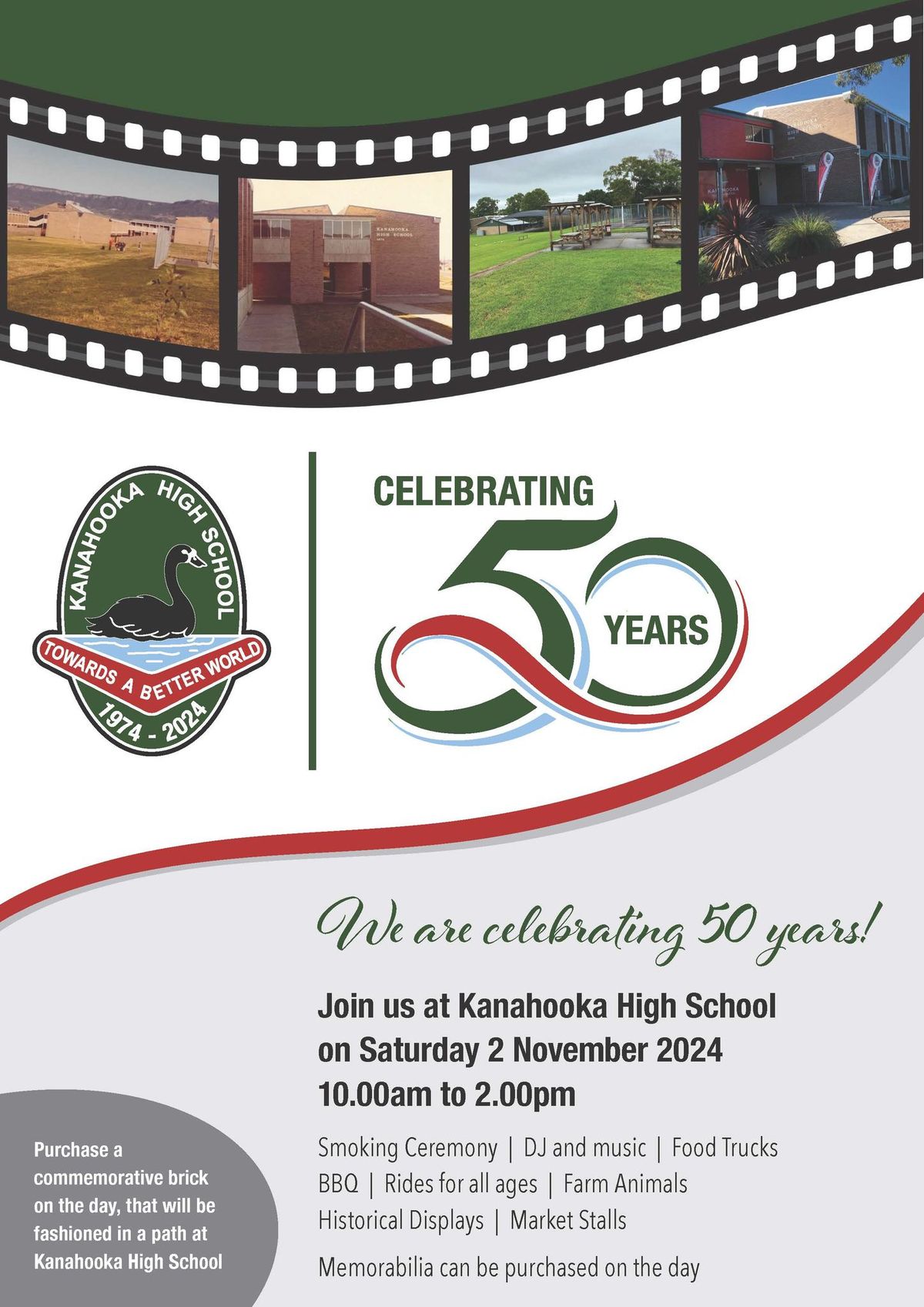 50th Anniversary - Kanahooka High School